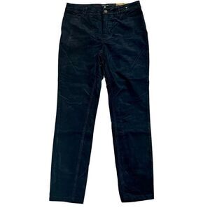 New John Mark Women’s Sedona Black Velour Pants 8